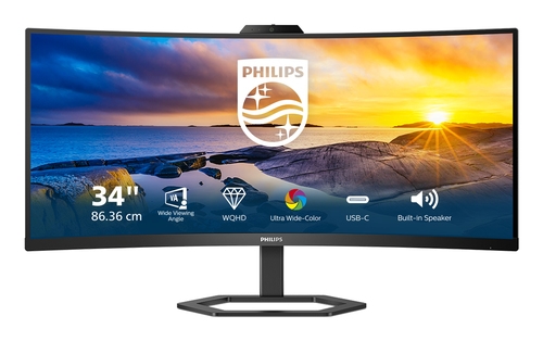 Philips 34E1C5600HE - 5000 Series - LED monitor - curved - 34"