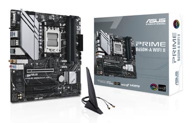 ASUS PRIME B650M-A WIFI II - motherboard - micro ATX - Socket AM5 - AMD B650