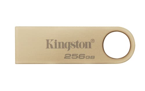 Kingston DataTraveler SE9 G3 - USB flash drive - 256 GB - USB 3.2 Gen 1 - gold