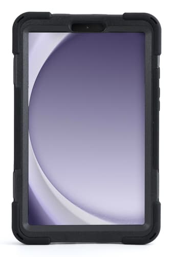 techair classic pro - Protective case for tablet - rugged - silicone, polycarbonate - black - for Samsung Galaxy Tab A9
