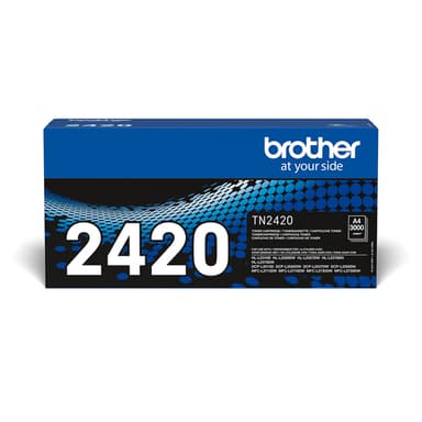 Brother TN2420 - High Yield - black - original - toner cartridge - for Brother DCP-L2510, L2530, L2537, L2550, HL-L2350, L2370, L2375, MFC-L2713, L2730, L2750