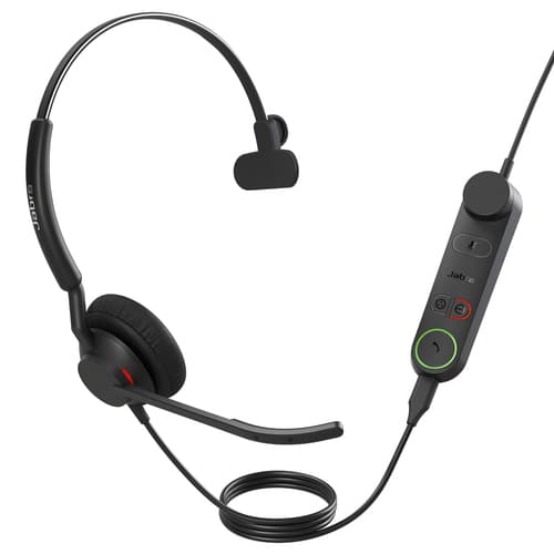 Jabra Engage 50 II MS Mono - Headset - on-ear - wired - USB-C, USB-A - noise isolating - Certified for Microsoft Teams, Unify Certified, Google Meet Certified, Amazon Chime Certified, Works With Chromebook Certified, Cisco Certified