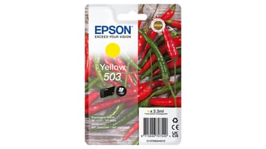 Epson 503 - 3.3 ml - yellow - original - blister - ink cartridge - for WorkForce WF-2960