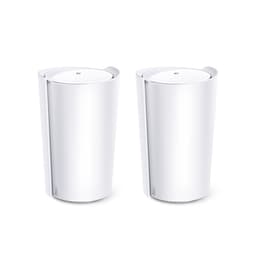 TP-Link Deco X95 V1 - Wi-Fi system - (2 routers) - up to 6,100 sq.ft - mesh 1GbE, 2.5GbE - Wi-Fi 6 - Tri-Band