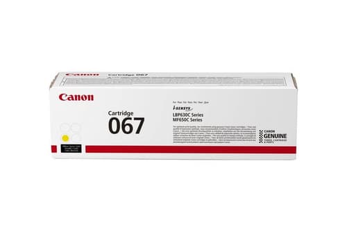 Canon 067 - Yellow - original - toner cartridge - for i-SENSYS MF651Cw