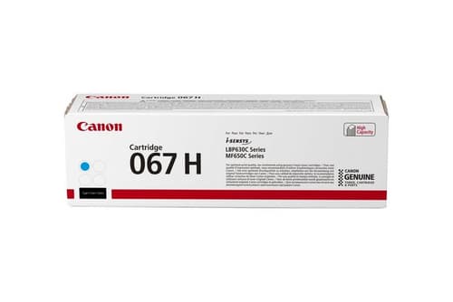Canon 067 H - High capacity - cyan - original - toner cartridge - for i-SENSYS MF651Cw