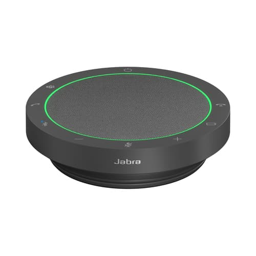 Jabra Speak2 55 MS - Speakerphone hands-free - Bluetooth - wired, wireless - USB-A, USB-C - dark grey - Certified for Microsoft Teams, Microsoft Swift Pair Certified