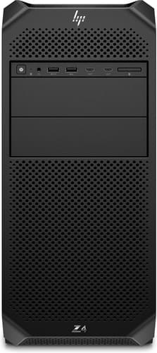 HP Workstation Z4 G5 - Tower 4U - 1 x Xeon W W5-2455X / up to 4.6 GHz - RAM 64 GB - SSD 512 GB - HP Z Turbo Drive, NVMe, TLC - RTX A2000 - Gigabit Ethernet - Win 10 Pro (includes Win 11 Pro Licence) - monitor: none - keyboard: UK - black - with HP 3 years Onsite Care Hardware Support for Workstations