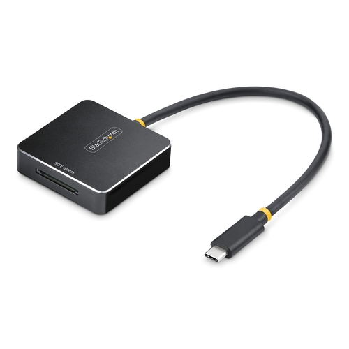 StarTech.com USB-C SD Express Card Reader, USB 10Gbps, Portable Memory Card Reader, USB Type-C to Secure Digital 7.1 Adapter, Works with Any Operating System — image 1