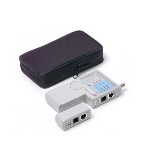 StarTech.com Professional Multi Function RJ45 RJ11 USB and BNC Cable Tester - Network tester — image 1