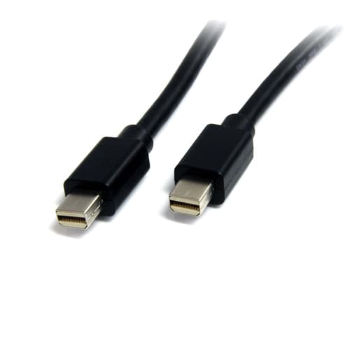 StarTech.com 1m Mini DisplayPort 1.2 Cable M/M Mini DisplayPort 4k - DisplayPort cable - Mini DisplayPort (M) to Mini DisplayPort (M) - 1 m - black
