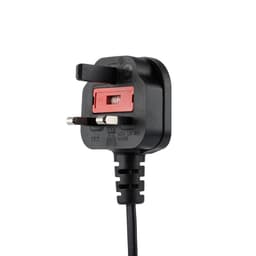 StarTech.com 6ft (1.8m) UK Laptop Power Cable, BS 1363 to C7, 2.5A 250V, 18AWG, Black, AC Notebook/Laptop Replacement Cord, Printer Cable, UK Laptop Charger Cord, BS 1363 to IEC60320 C7 - Power Brick Cord - Power cable - power IEC 60320 C7 to BS 1363 (M) - AC 230 V - 1.8 m - black