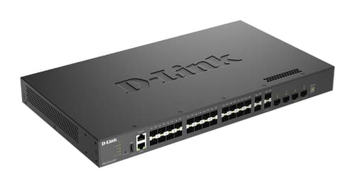 D-Link DXS 3410-32SY - Switch - L3 - Managed - 28 x 10 Gigabit SFP+ + 4 x 25 Gigabit SFP28 - rack-mountable