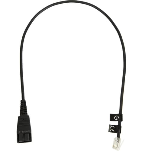 Jabra - Headset cable - RJ-10 male to Quick Disconnect male - 0.5 m