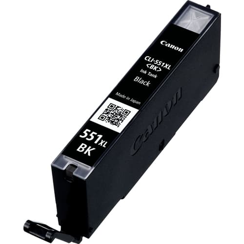 Canon CLI-551 BKXL - 6443B001 - 1 x Black - High Yield - Ink tank - For PIXMA iP8750,iX6850,MG5550,MG5650,MG5655,MG6450,MG6650,MG7150,MG7550,MX725,MX925