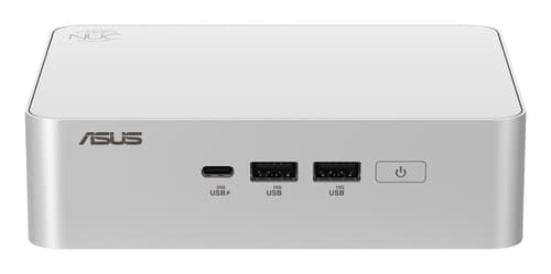 ASUS NUC 15 Pro+ RNUC15CRSU700003 - Barebone - mini PC 1 x Core Ultra 7 255H / up to 5.1 GHz - RAM 0 GB - Arc Graphics 140T - IEEE 802.11ax (Wi-Fi 6), IEEE 802.11be (Wi-Fi 7), Bluetooth 5.4, 2.5 Gigabit Ethernet, Gigabit Ethernet - silver