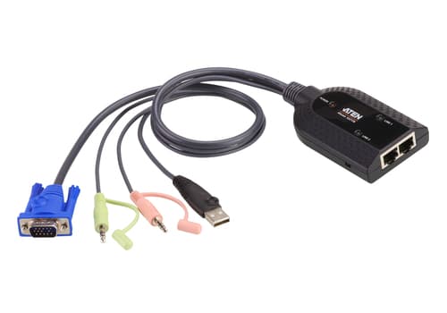 ALTUSEN KA7178 - KVM / audio / USB extender - up to 300 m - for ATEN CN9850, KVM over IP KN1132VB