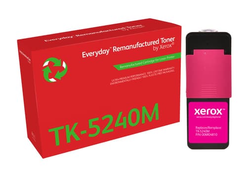 Everyday - Magenta - compatible - box - remanufactured - toner cartridge (alternative for: Kyocera TK-5240M) - Green World Alliance return programme