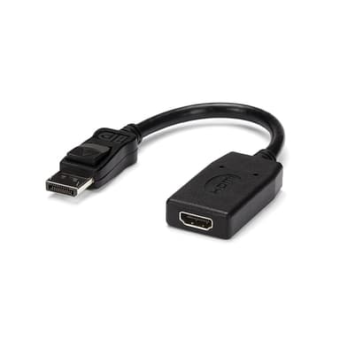 StarTech.com DisplayPort to HDMI Adapter - 1920 x 1200 - DP to HDMI Converter - Plug and Play DisplayPort to HDMI Dongle (DP2HDMI) - Adapter - DisplayPort male to HDMI female - 24 cm - black - for P/N: MST14DP123DP, MSTCDP123DP, SV231QDPU34K, TB3DK2DPPDUE, TB3DKDPMAW, TB3DKDPMAWUE