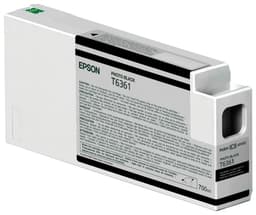 Epson Ink Cartridges, Ultrachrome HDR, T636100, Singlepack, 1 x 700.0 ml Photo Black