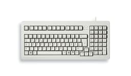 CHERRY G80-1800 - Keyboard - PS/2, USB - QWERTY - US - light grey