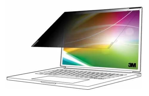 3M BPNDE006 - Notebook privacy filter - bright screen - removable - flip/adhesive - 14.5" - for Dell XPS 14
