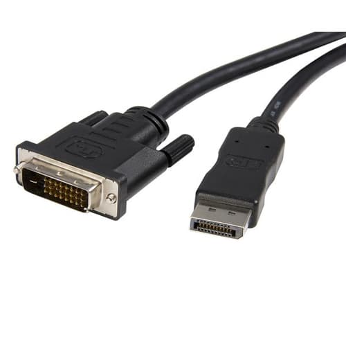 StarTech.com 10 ft DisplayPort to DVI Video Adapter Converter Cable - M/M (DP2DVIMM10) - DisplayPort cable - DisplayPort (M) to DVI-D (M) - 3 m - black - for P/N: DPPNLFM3, DPPNLFM3PW