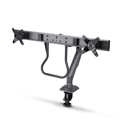 StarTech.com Desk Mount Dual Monitor Arm w/ Crossbar, Up To 27" Displays