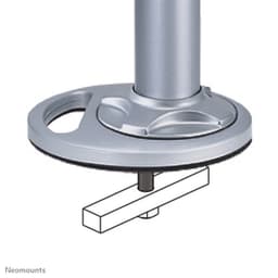 Neomounts FPMA-D9GROMMET - Mounting component (pole, grommet plate) - for LCD display - silver - screen size: 10"-30" - desktop - for NewStar FPMA-D1030, D910, D920, D930, D940, Tilt/Turn/Rotate Triple Desk Mount