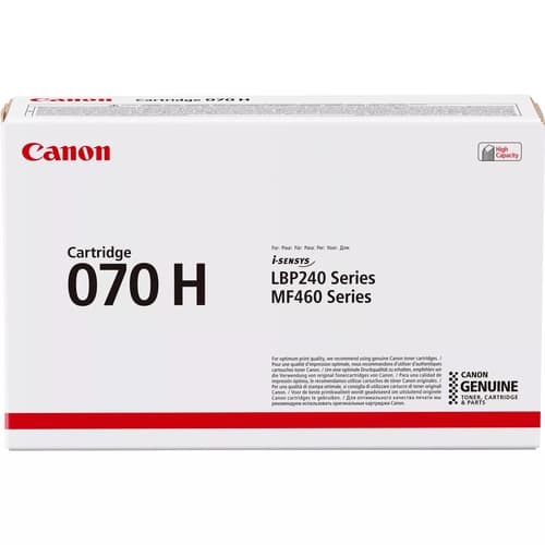 Canon 070H - High capacity - black - original - toner cartridge - for ImageCLASS MF465dw, i-SENSYS LBP243dw, LBP246dw, MF461dw, MF463dw, MF465dw