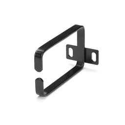 StarTech.com 1U Vertical 2.2 x 3.9in Server Rack Cable Management D-Ring Hook w/ Flexible Opening - Network Rack-Mount Cord Organizer Ring (CMHOOK1U) - Cable management ring - black - 1U - for P/N: RACK-18U-20-WALL-OA, RACK-21U-20-WALL-OA, RACK-24U-20-WALL-OA, RK3236BKF, RKQMCAB12V2