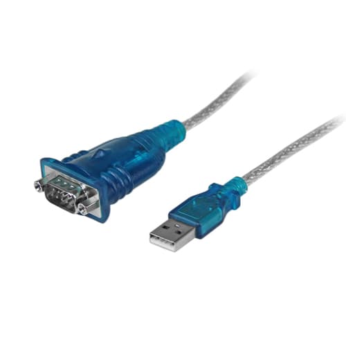 StarTech.com 1 Port USB to Serial RS232 Adapter - Prolific PL-2303 - USB to DB9 Serial Adapter Cable - RS232 Serial Converter (ICUSB232V2) - Serial adapter - USB 2.0 - RS-232