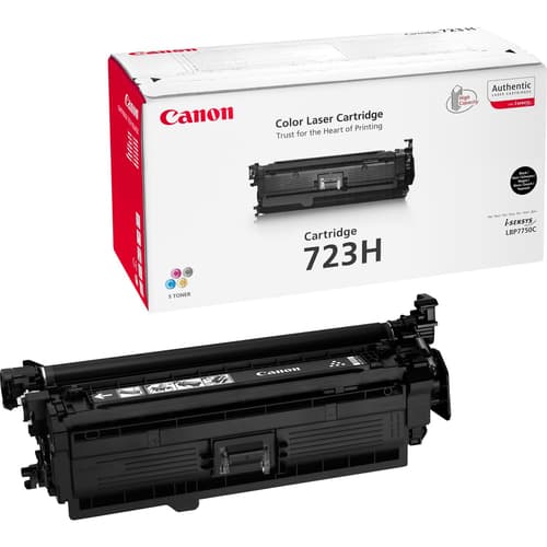Canon 723H - 2645B002 - 1 x Black - Toner Cartridge - For iSENSYS LBP7750Cdn
