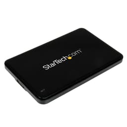 StarTech.com 2.5in USB 3.0 SATA Hard Drive Enclosure w/ UASP for Slim 7mm SATA III SSD / HDD - 7mm 2.5" Drive Enclosure - SATA 6 Gbps (S2510BPU337) - Storage enclosure - 2.5" - SATA 6Gb/s - USB 3.0 - black