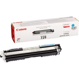 Canon 729 C - 4369B002 - 1 x Cyan - Toner Cartridge - For iSENSYS LBP7010C,LBP7018C