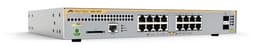 Allied Telesis AT x230-18GP - Switch - L2+ - Managed - 16 x 10/100/1000 (PoE+) + 2 x SFP - desktop, rack-mountable, wall-mountable - PoE+ (240 W)