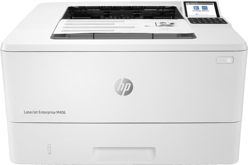 HP LaserJet Enterprise M406dn - Printer - B/W - Duplex - laser - A4/Legal - 1200 x 1200 dpi - up to 40 ppm - capacity: 350 sheets - USB 2.0, Gigabit LAN, USB 2.0 host