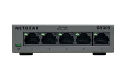 NETGEAR GS305 - V3 - switch - unmanaged - 5 x 10/100/1000 - desktop, wall-mountable