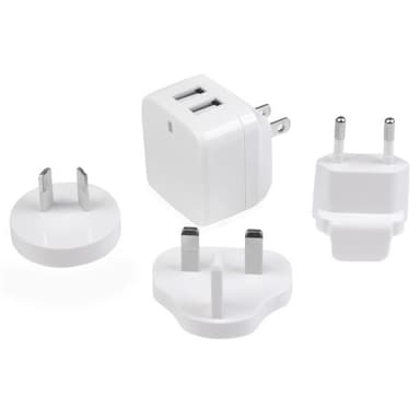 StarTech.com Dual Port USB Wall Charger 17W/3.4A