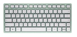 CHERRY KW 7100 MINI BT - Keyboard - wireless - Bluetooth 5.1 - QWERTY - Europe - key switch: CHERRY SX - agave green