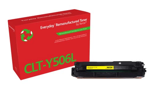 Everyday - High Yield - yellow - compatible - toner cartridge (alternative for: Samsung CLT-Y506L) - for Samsung CLP-680DW, CLP-680ND, CLX-6260FD, CLX-6260FR, CLX-6260FW, CLX-6260ND