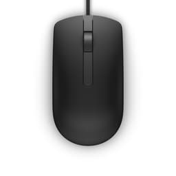 Dell MS116 - Mouse - optical - 2 buttons - wired - USB - black