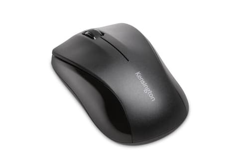 Kensington Wireless ValuMouse - Mouse - right and left-handed - optical - 3 buttons - wireless - 2.4 GHz - USB wireless receiver - black