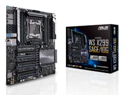 ASUS WS X299 SAGE/10G - Motherboard - SSI CEB - LGA2066 Socket - X299 Chipset - USB 3.1 Gen 1, USB-C Gen2, USB 3.1 Gen 2 - 2 x 10 Gigabit LAN - HD Audio (8-channel)