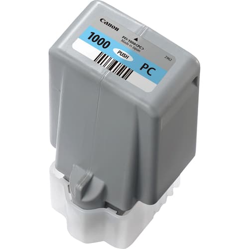 Canon PFI-1000 PC - 80 ml - photo cyan - original - ink tank - for imagePROGRAF PRO-1000