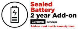 Lenovo Sealed Battery Add On - Battery replacement - 2 years - for ThinkPad C14 Gen 1 Chromebook, L13 Yoga Gen 3, L13 Yoga Gen 4, L15 Gen 4, T14 Gen 4