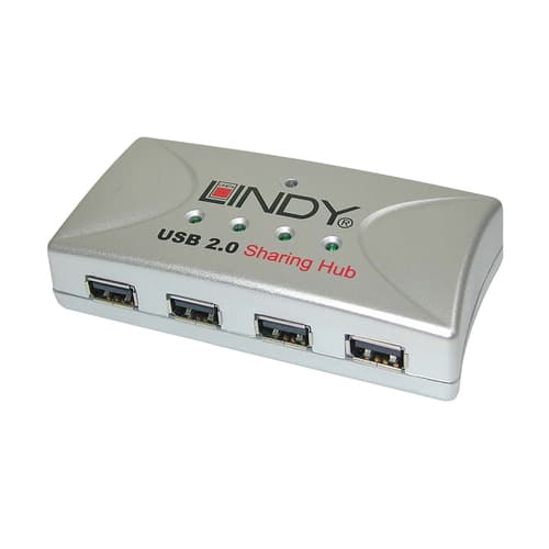 USB2.04PORTSHARINGHUBSHARE4DEVICESW