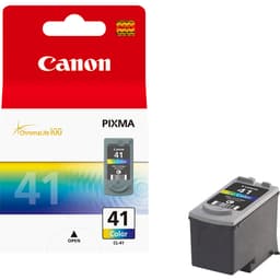 Canon CL-41 - 0617B001 - 1 x Cyan,1 x Magenta,1 x Yellow - Ink Cartridge - For PIXMA iP1800,iP1900,iP2500,iP2600,MP140,MP190,MP210,MP220,MP470,MX300,MX310