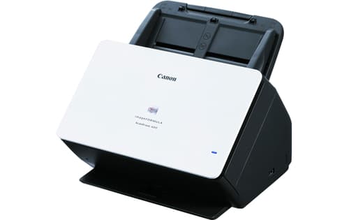 Canon imageFORMULA ScanFront 400 - Document scanner - CMOS / CIS - Duplex - 216 x 3048 mm - 600 dpi x 600 dpi - up to 45 ppm (mono) / up to 45 ppm (colour) - ADF (60 sheets) - up to 6000 scans per day - USB 2.0, LAN