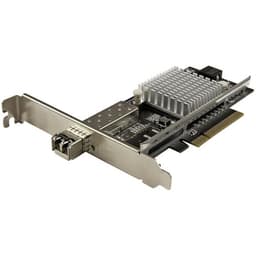 StarTech.com 10G Network Card - 1x 10G Open SFP+ Multimode LC Fiber Connector - Intel 82599 Chip - Gigabit Ethernet Card (PEX10000SRI) - Network adapter - PCIe x8 - 10GbE - 10GBase-SR - black - with 10GBase-SR SFP+ transceiver module - for P/N: BNDTB10GI, BNDTB210GSFP, BNDTB310GNDP, BNDTB410GSFP, BNDTB4M2E1, BNDTBUSB3142